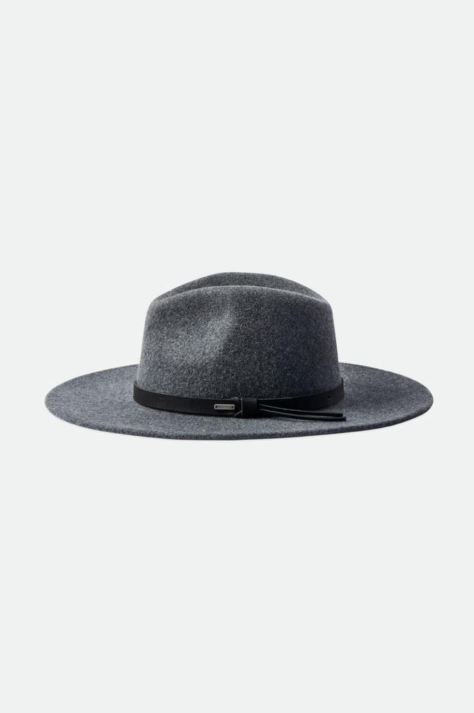 Brixton Field Proper Hat - Dark Heather Grey