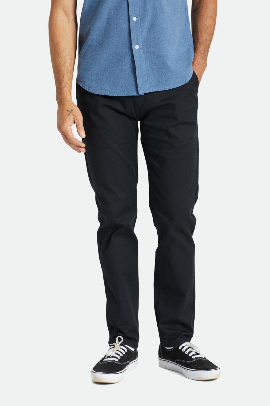 Men's Fit, Front View | Choice Chino Slim Pant - Black