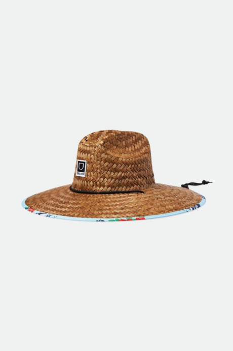 Crest Lifeguard Hat - Copper/Canal Blue