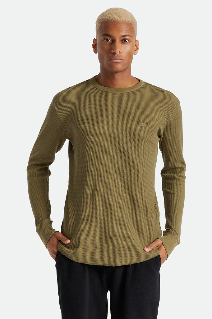 Brixton Reserve L/S Thermal - Military Olive