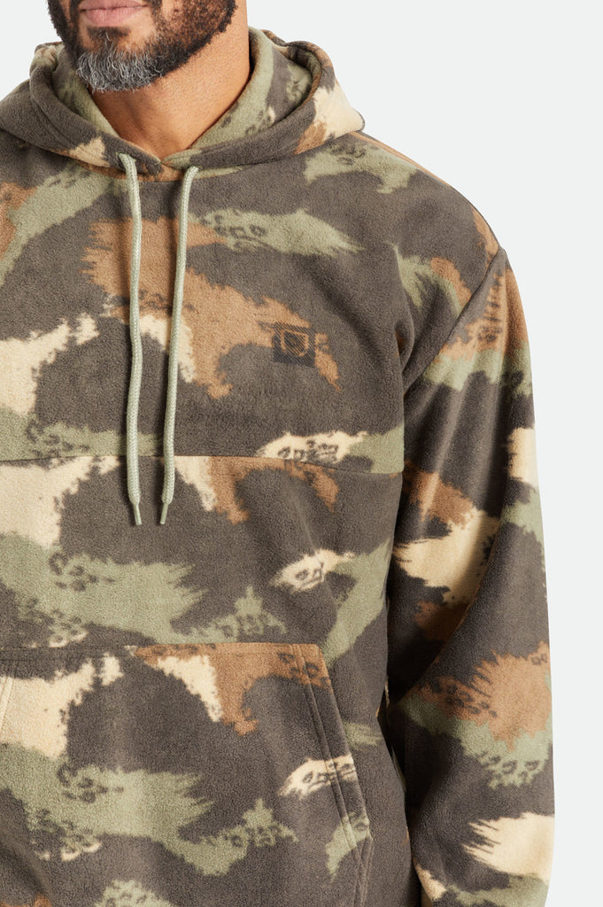 Brixton Blanket Fleece Hood - Brushed Camo