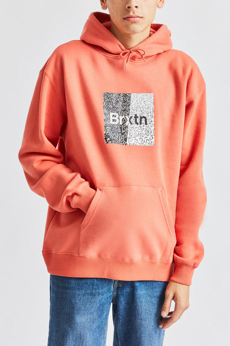 Crowd Hooded Fleece - Coral