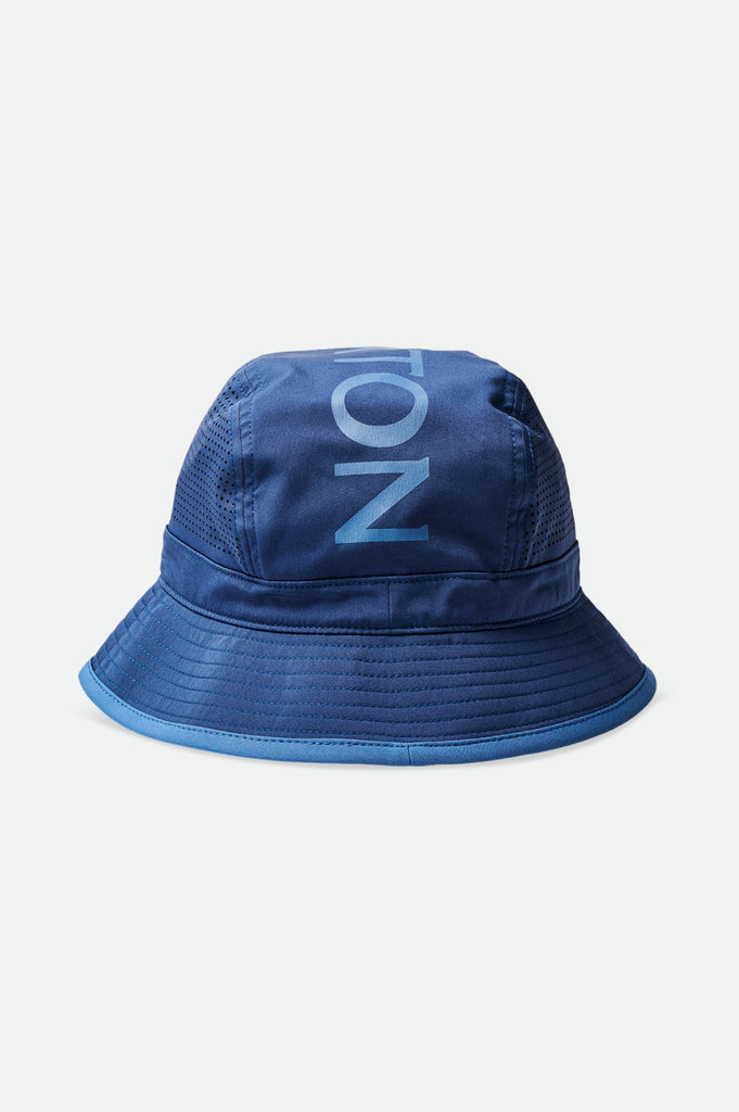 Unisex Links Crossover Packable Bucket Hat - Navy - Back Side
