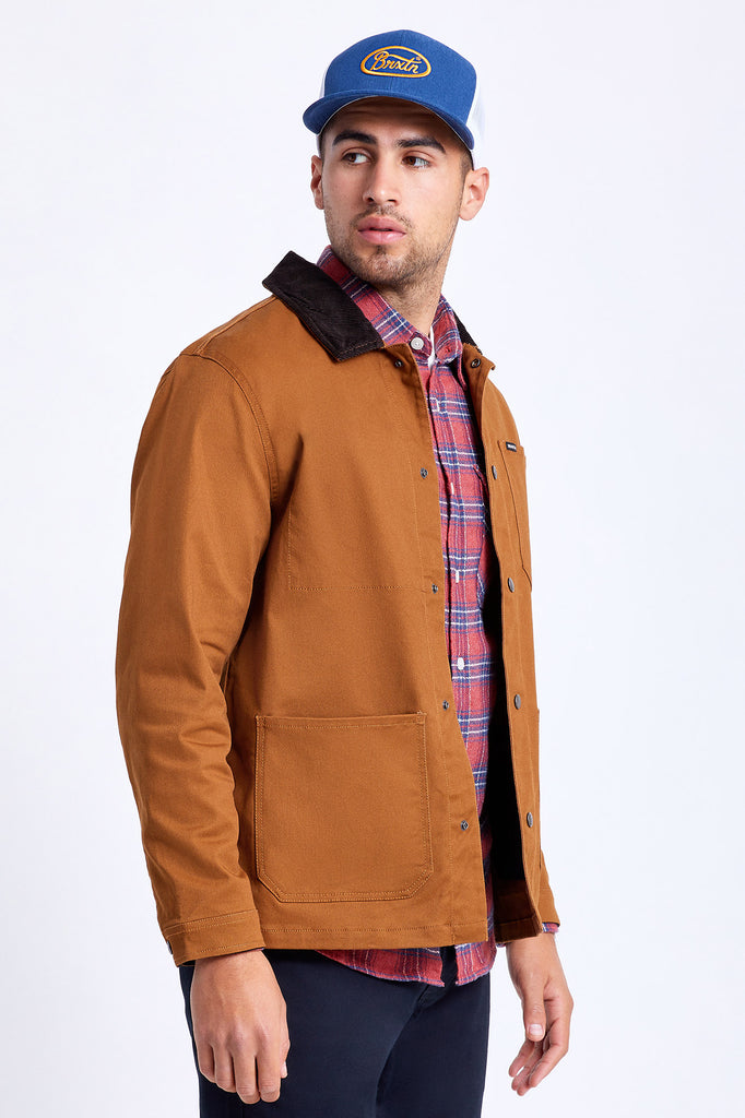 Brixton Survey Utility Chore Coat - Washed Copper