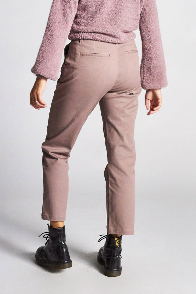 Brixton Victory Pant - Mauve