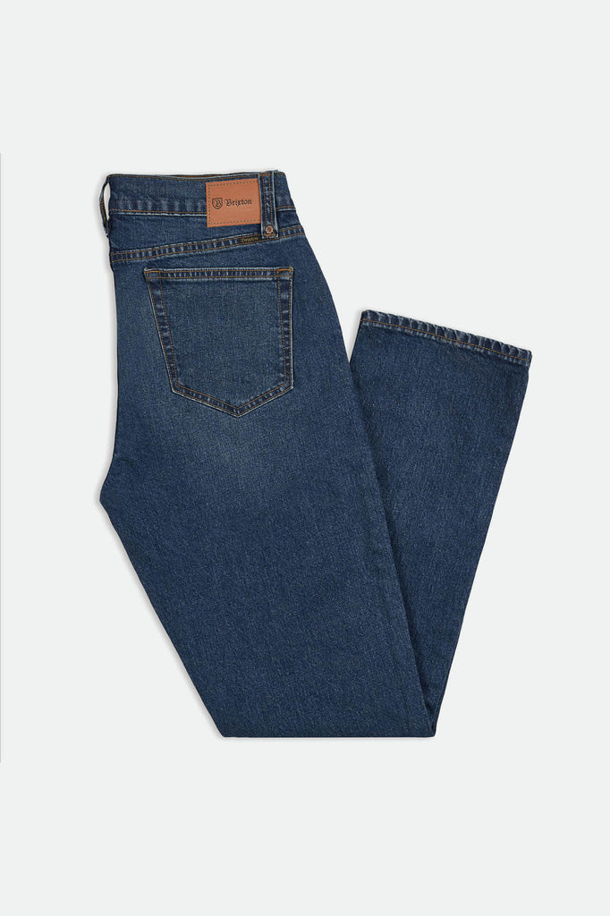 Brixton Reserve 5-Pocket Denim Pant - Worn Indigo