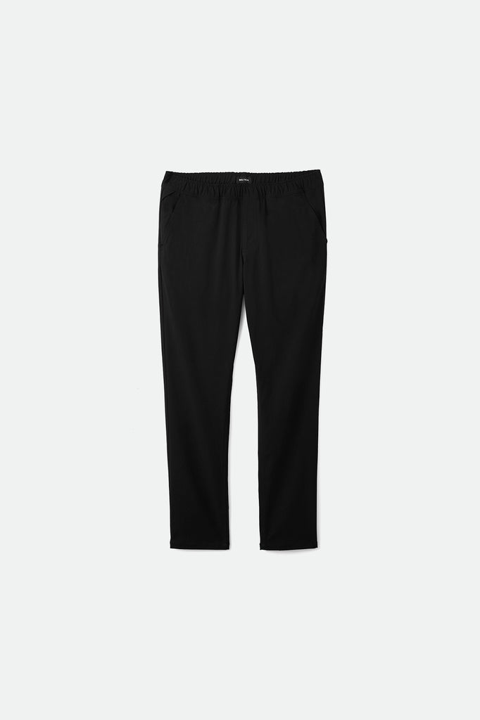 Men's Choice E-Waist Taper Crossover Pant - Black - Front Side