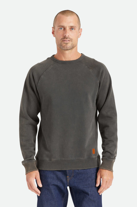 Cooper Reserve Raglan Crew - Washed Black