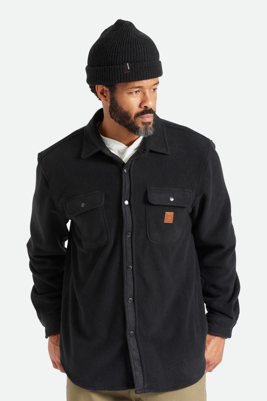 Brixton Bowery Arctic Stretch Fleece Shirt