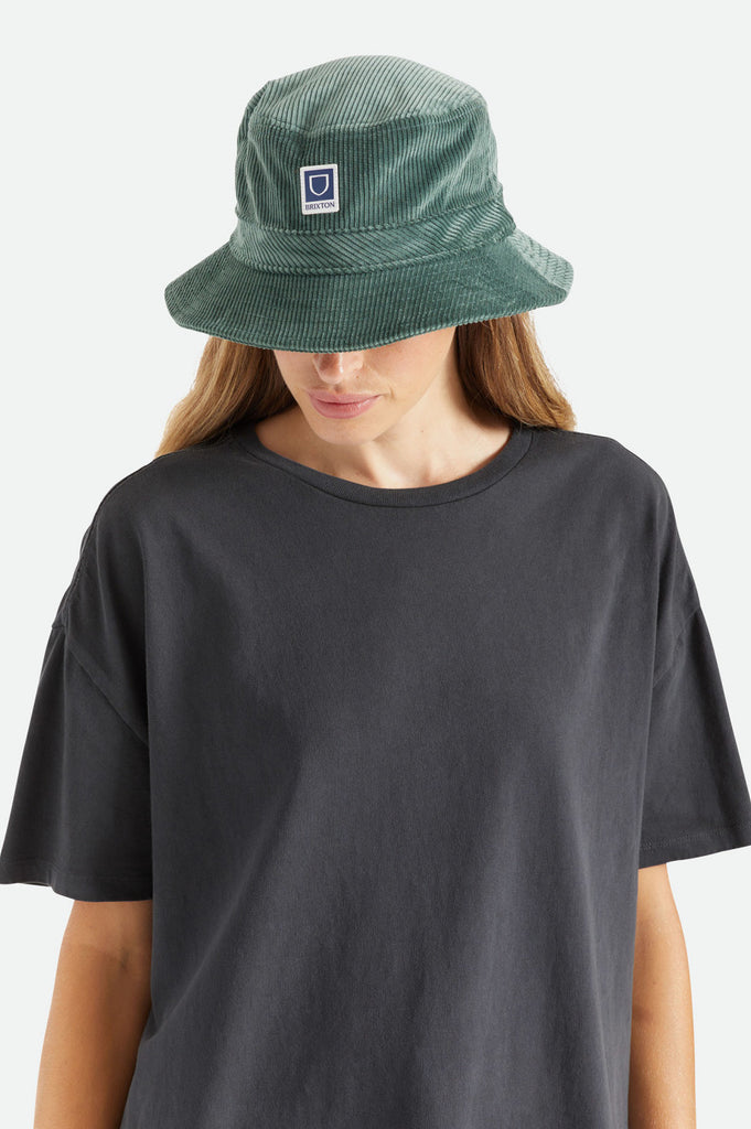 Brixton Beta Packable Bucket Hat - Dark Forest