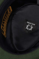 Unisex Stout Pork Pie - Moss/Black - Additional Laydown 1