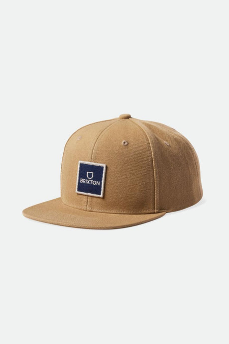 Alpha Square MP Snapback - Sand