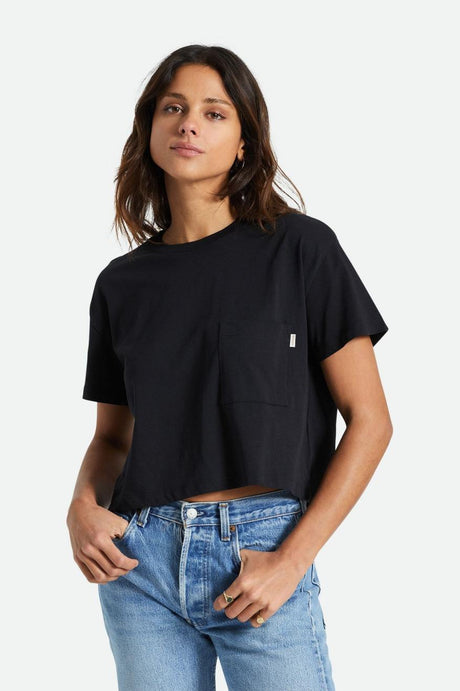 Carefree Pocket Tee - Black