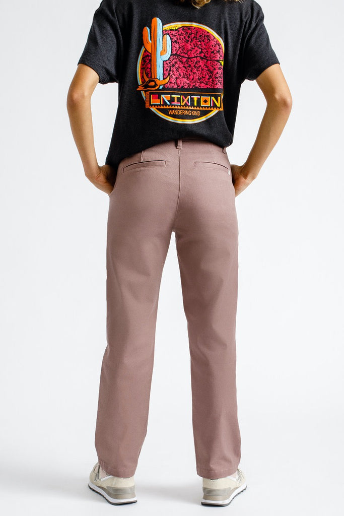 Brixton Victory Pant - Mauve