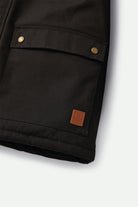 Men's Storm Parka Jacket - Black - Back Side