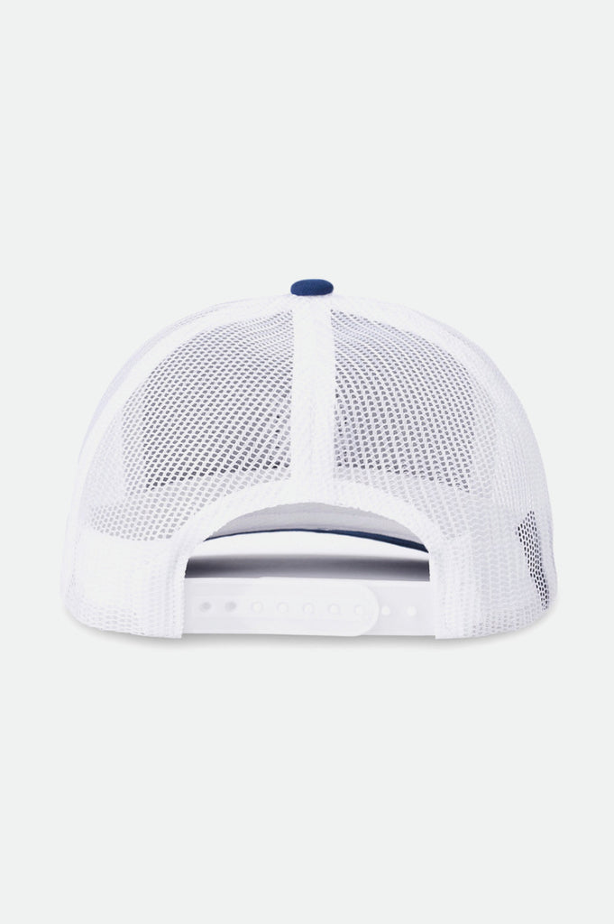 Unisex Alpha Block Crossover C MP Mesh Cap - Mountain Blue - Back Side