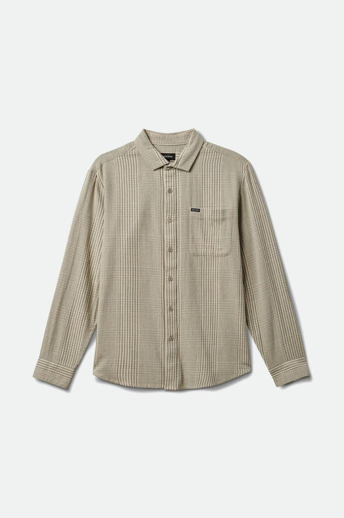 Brixton Bixby L/S Flannel - Olive Surplus/Mojave/Straw