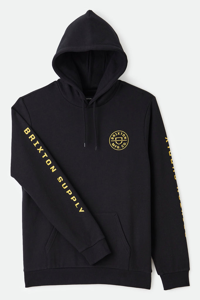 Brixton Crest Hood - Black