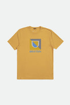 Men's Beta Split S/S Tailored Tee - Weller Yellow - Front Side