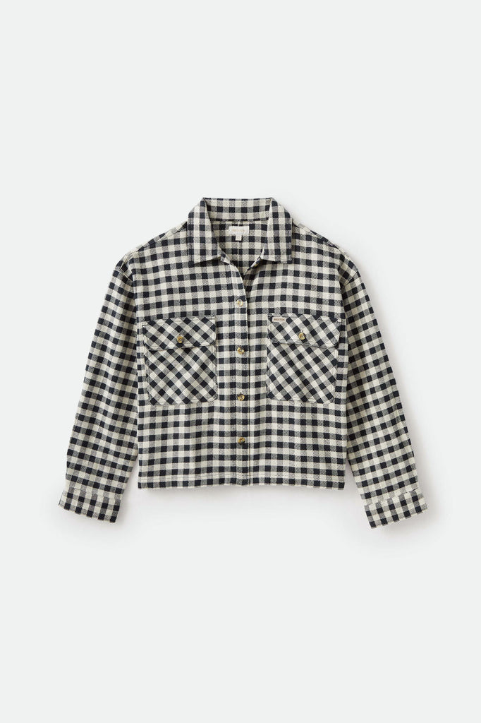 Brixton Bowery Women L/S Flannel - Beige