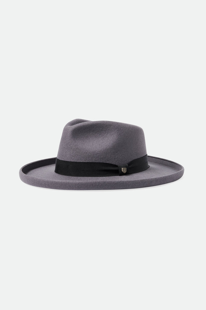 Brixton Capsule Fedora - Pebble