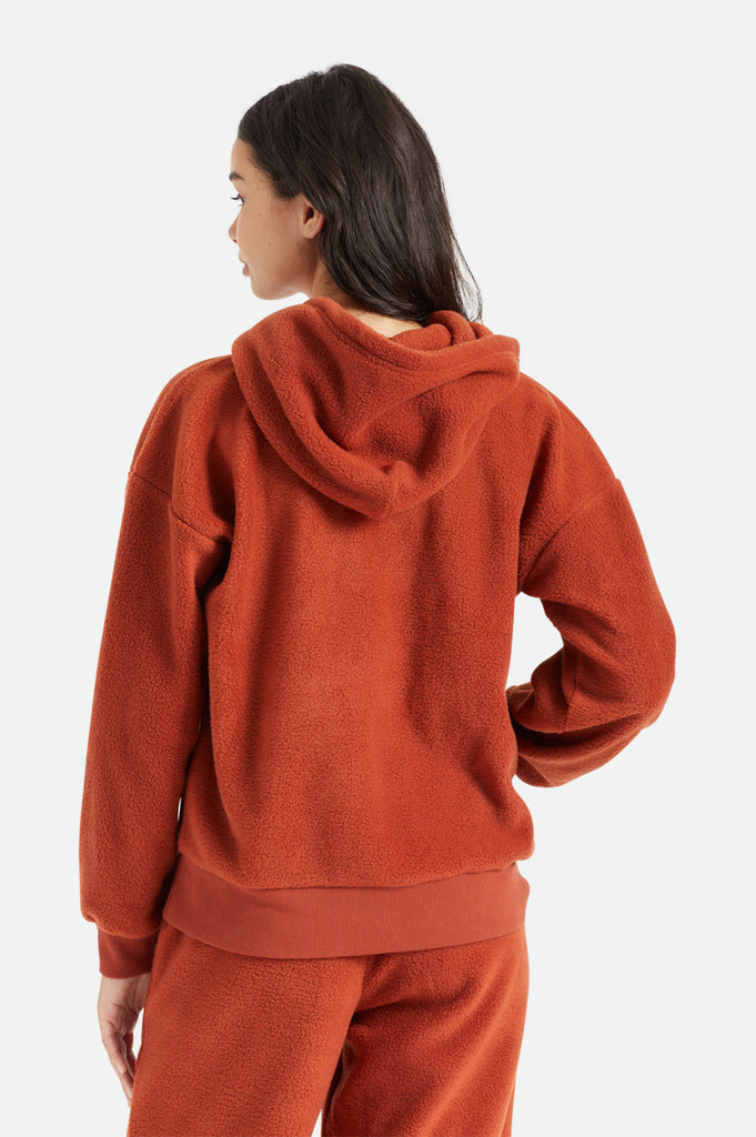 Brixton Weekender Blanket Hoodie - Burnt Henna