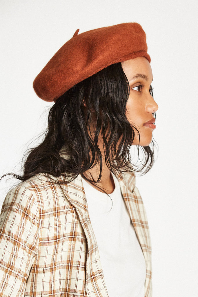 Brixton Audrey Beret - Rust