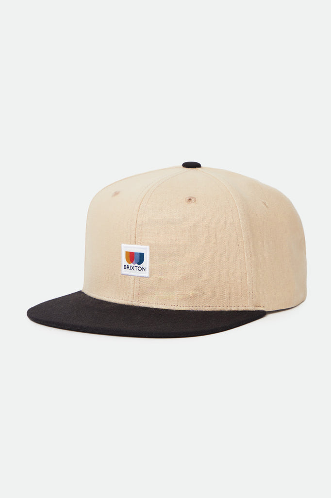 Brixton Alton MP Snapback - Natural/Black