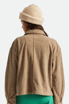 Brixton Unisex Ginsburg Hat - Oatmeal | Back fit