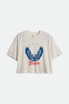 Women's Freebird Women's S/S Skimmer Tee - Off White - Front Side