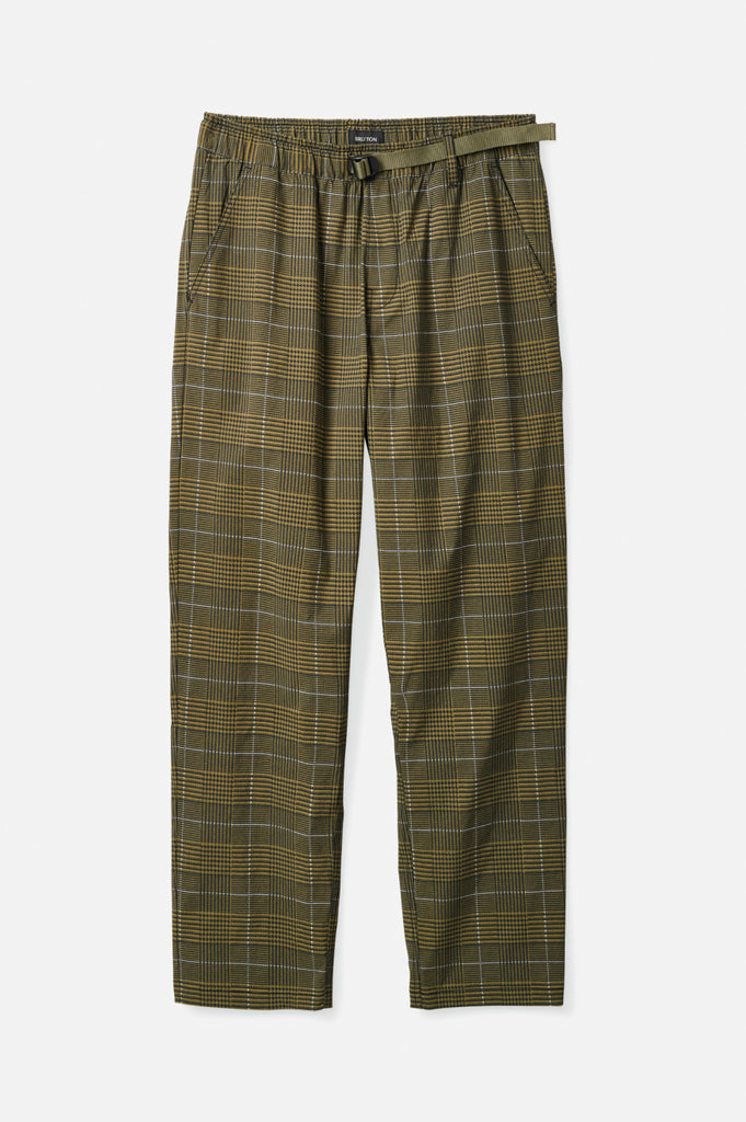 Brixton Steady Cinch Taper Utility Pant - Military Olive/Black