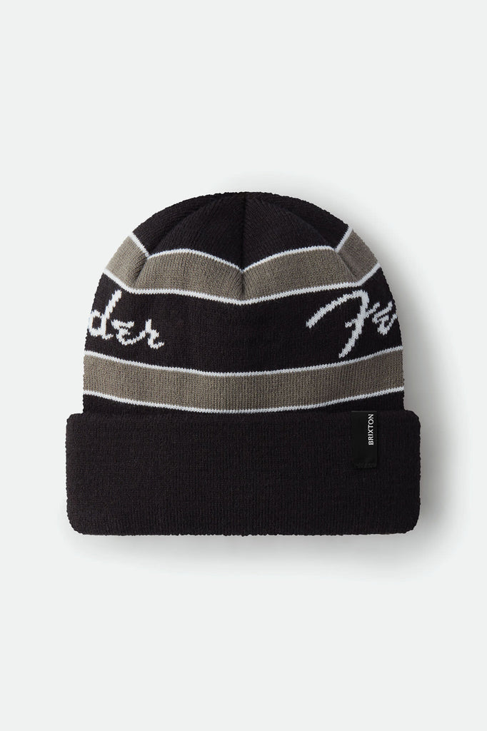 Brixton Brixton x Fender Sonic Beanie - Mystic Black