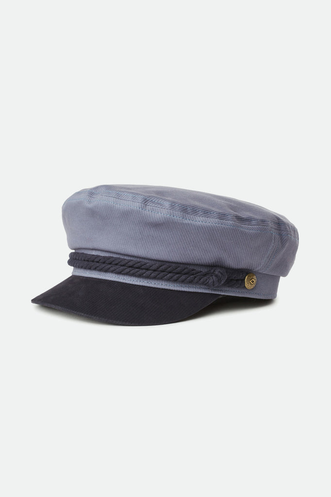 Brixton Fiddler Cap - Slate/Navy