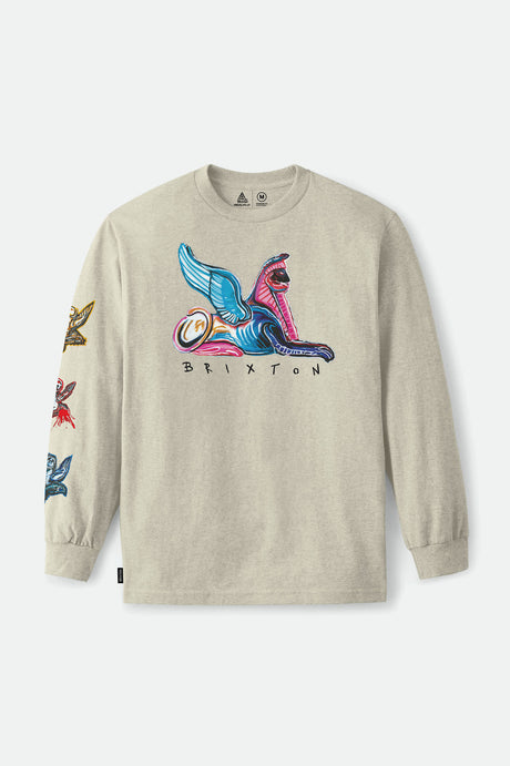 BB Time Machine L/S Standard Tee - Gravel