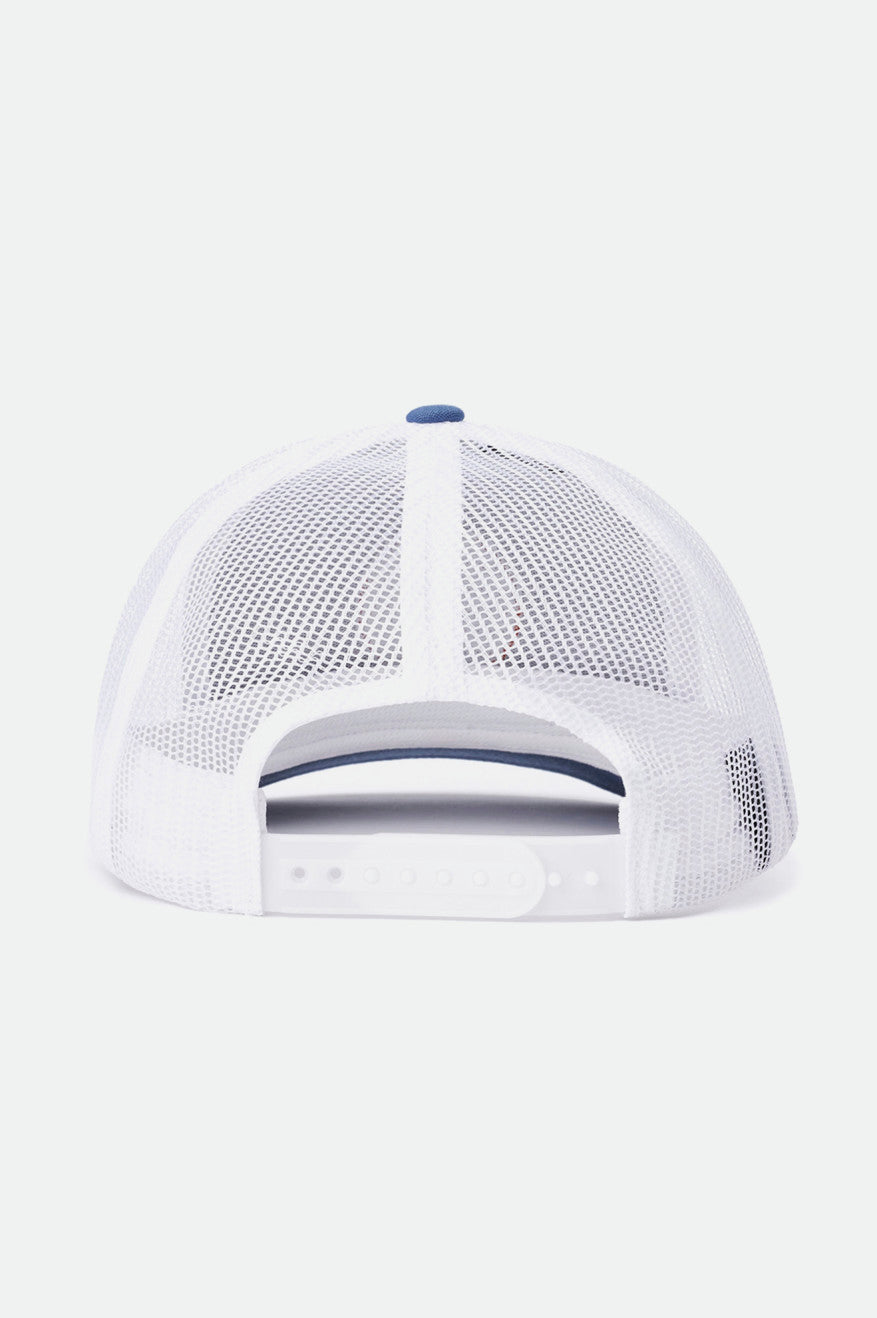 Unisex Crest Crossover MP Mesh Cap - Slate/White - Back Side
