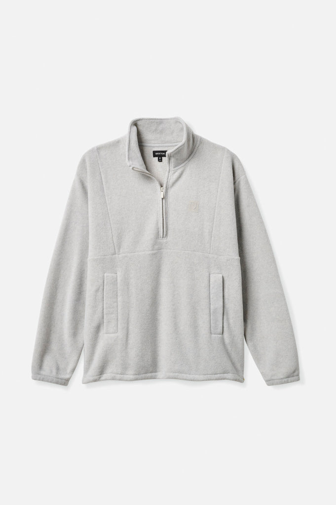 Brixton Blanket Fleece 1/2 Zip - Beige Heather