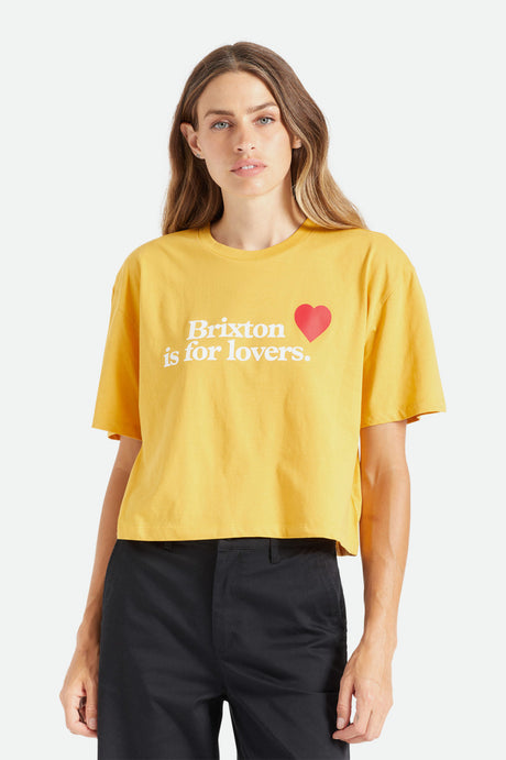 Lovers S/S Skimmer Tee - Bright Gold