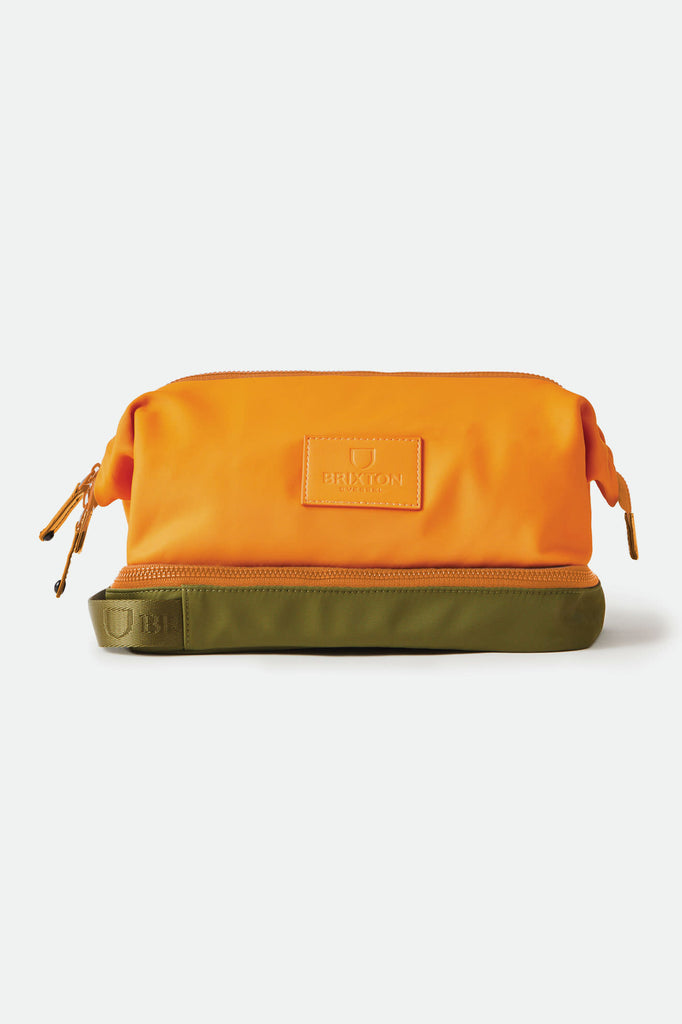 Brixton Brixton x Vessel Toiletry Bag - Orange/Olive