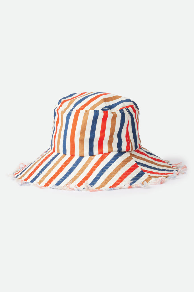 Brixton Lisbon Packable Bucket Hat - Multi Stripe