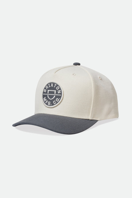 Crest C NetPlus MP Snapback - Off White/Pebble