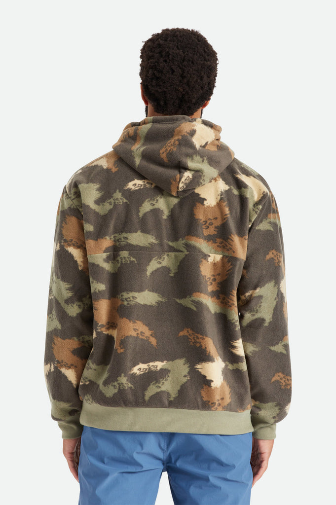 Brixton Blanket Fleece Hood - Brushed Camo