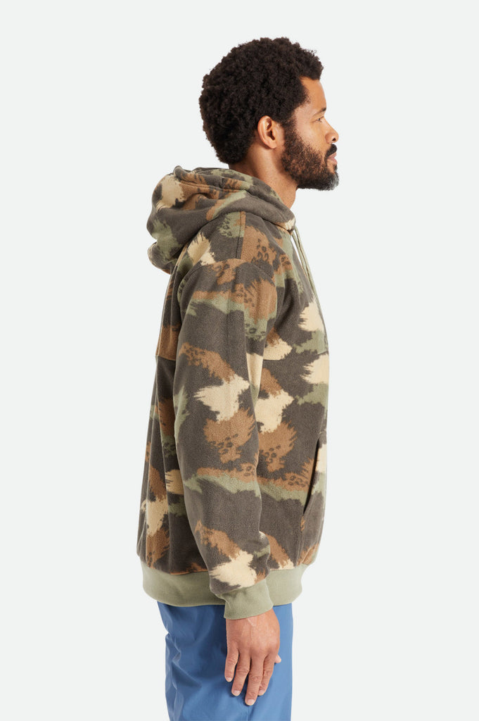 Brixton Blanket Fleece Hood - Brushed Camo