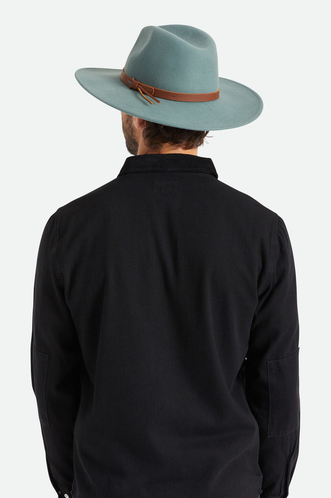 Brixton Field Proper Hat - Dark Forest