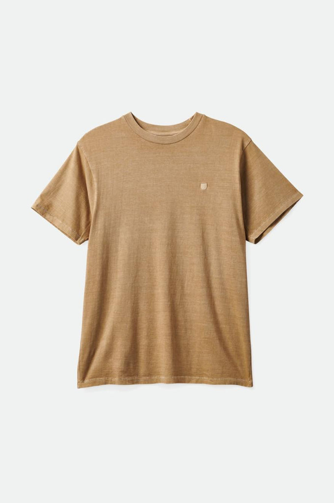 Brixton Vintage Reserve S/S Tee - Sand Vintage Wash