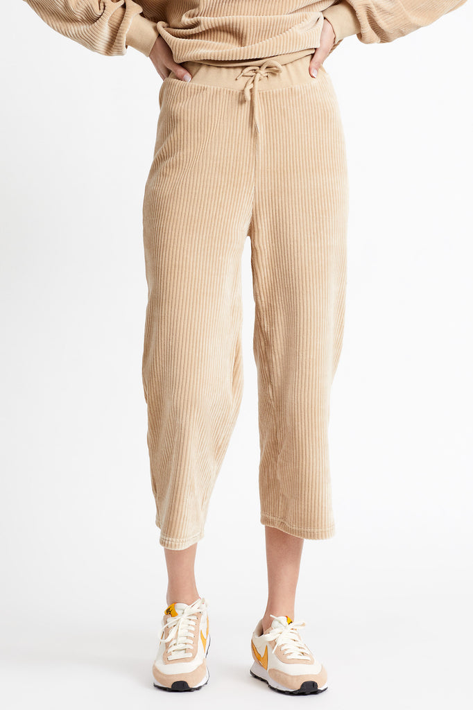 Brixton Dazed Crop Pant - Vanilla