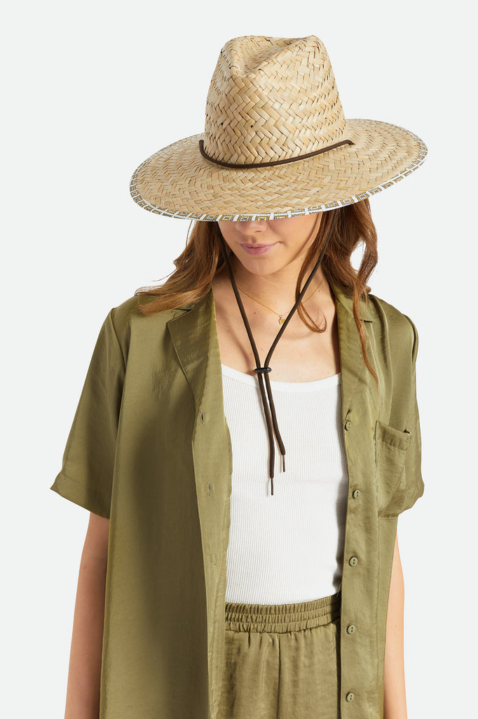 Brixton Messer Wide Brim Sun Hat - Tan