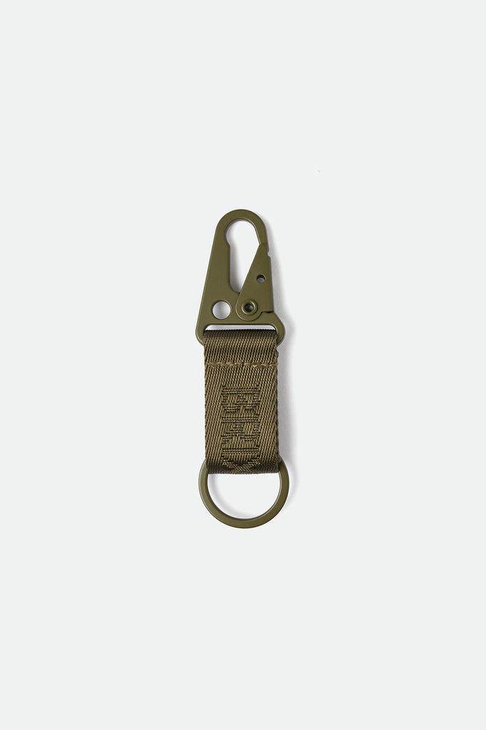Unisex Alton Keychain - Military Olive - Front Side