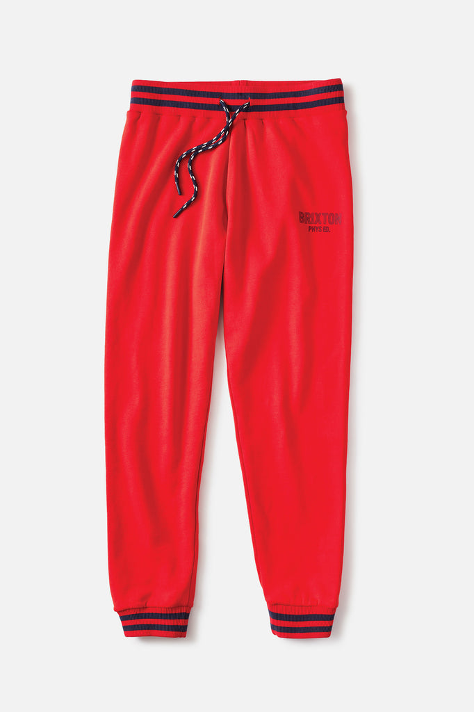 Women's Phys. Ed. Jogger - Racing Red - Front Side