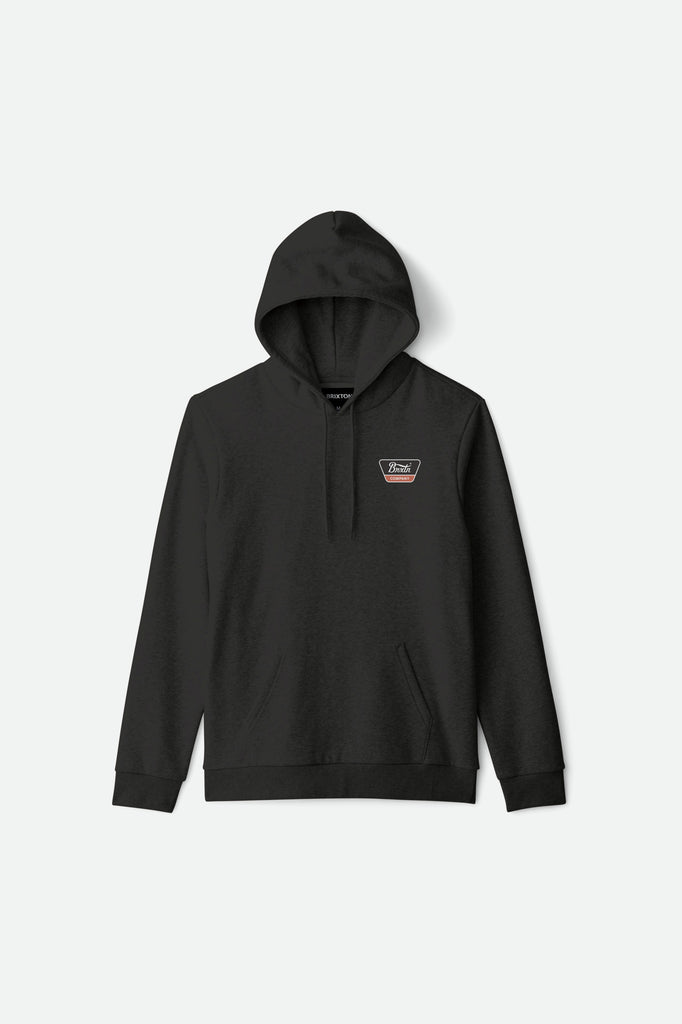 Brixton Linwood Hood Fleece - Black