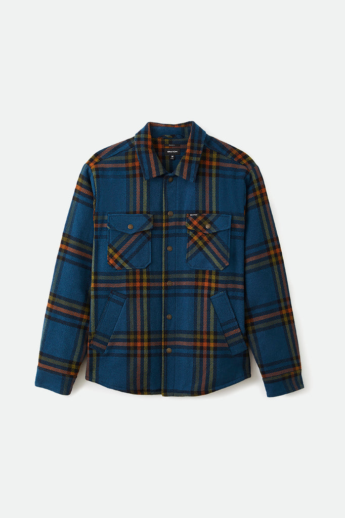 Men's Bowery Lined Jacket - Marine Blue - Front Side